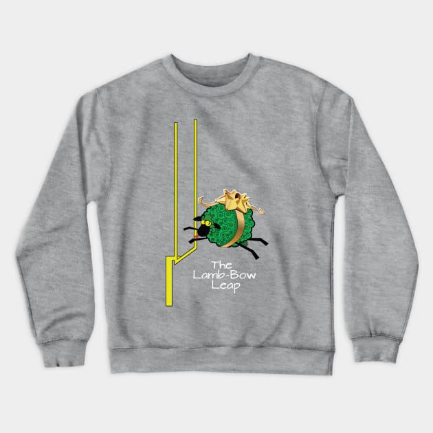 The Lamb Bow Leap Crewneck Sweatshirt by chrayk57